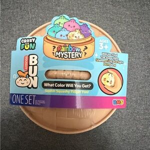 (1) Crazy Fun Rainbow Mystery Squishy Bun Dumpling - Shimmering Starlight Series